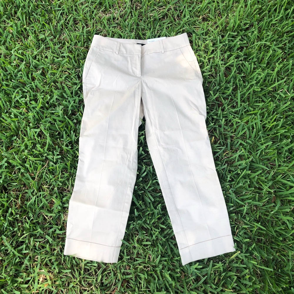 BRAND NEW ANN TAYLOR MID RISE CROPPED TROUSER SZ 2 - Picture 7 of 7